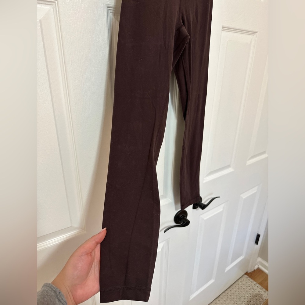 Lululemon Align Dark Brown/Purple High-Waisted Leggings, Size 2 - Picture 2 of 8
